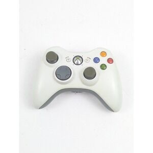 Microsoft‎ Xbox 360 Wireless Controller White Gamepad Tested Working